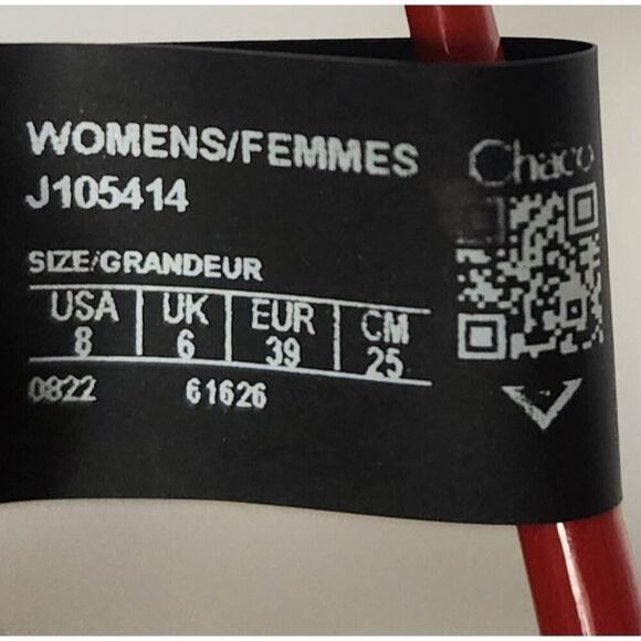 Chaco Women's Z/1 Classic Water Flat Sandal Shoes Size US 8 - Picture 7 of 8